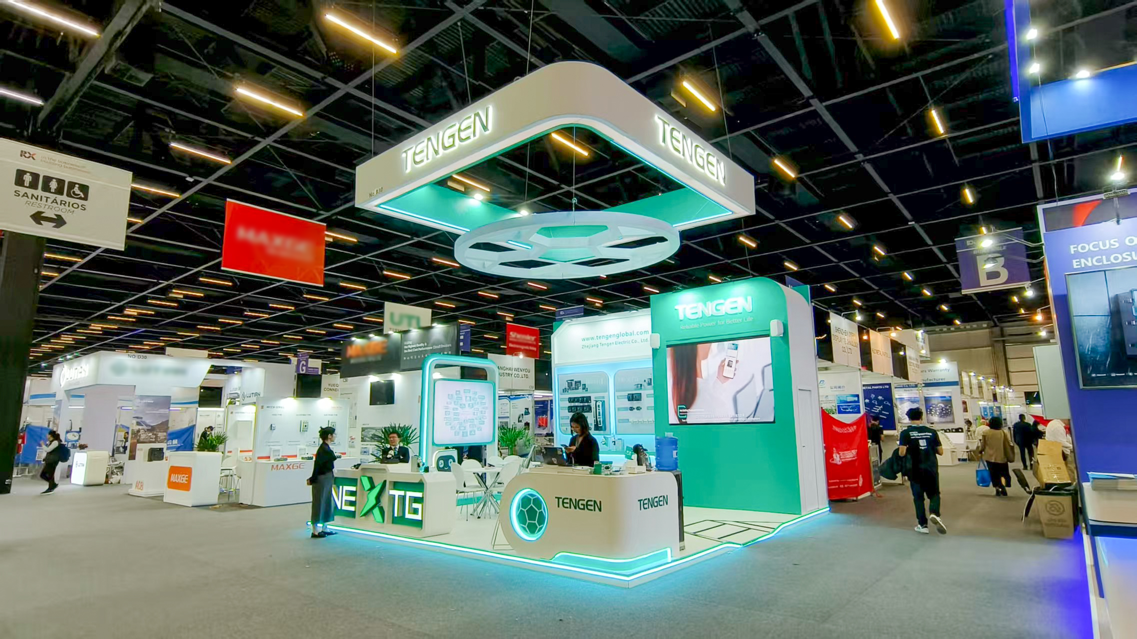 闪耀拉美丨南宫28圈地址新版亮相FIEE巴西国际电力展